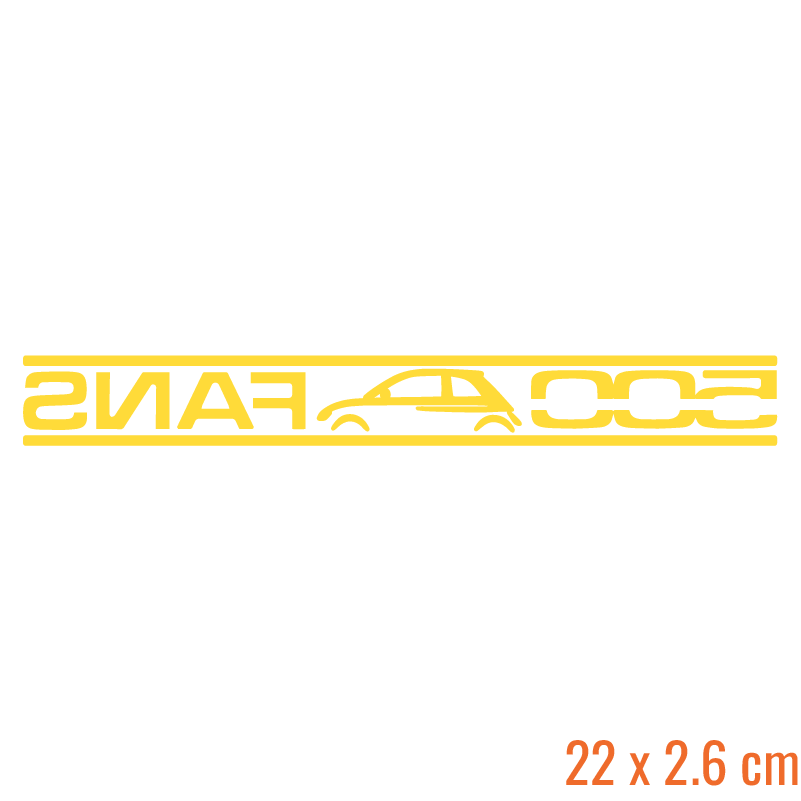 500 Fans Club Sticker (Recht)