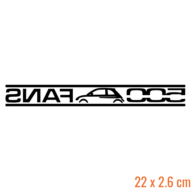 500 Fans Club Sticker (Recht)