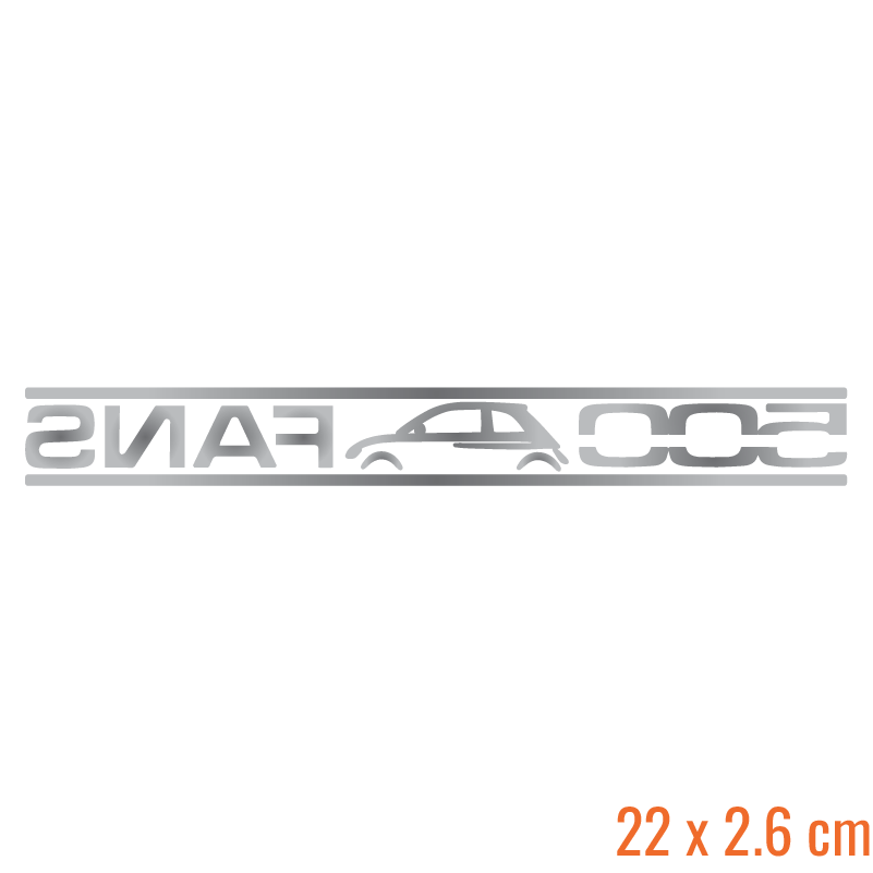 500 Fans Club Sticker (Recht)