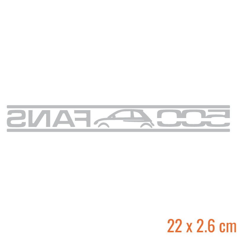 500 Fans Club Sticker (Recht)