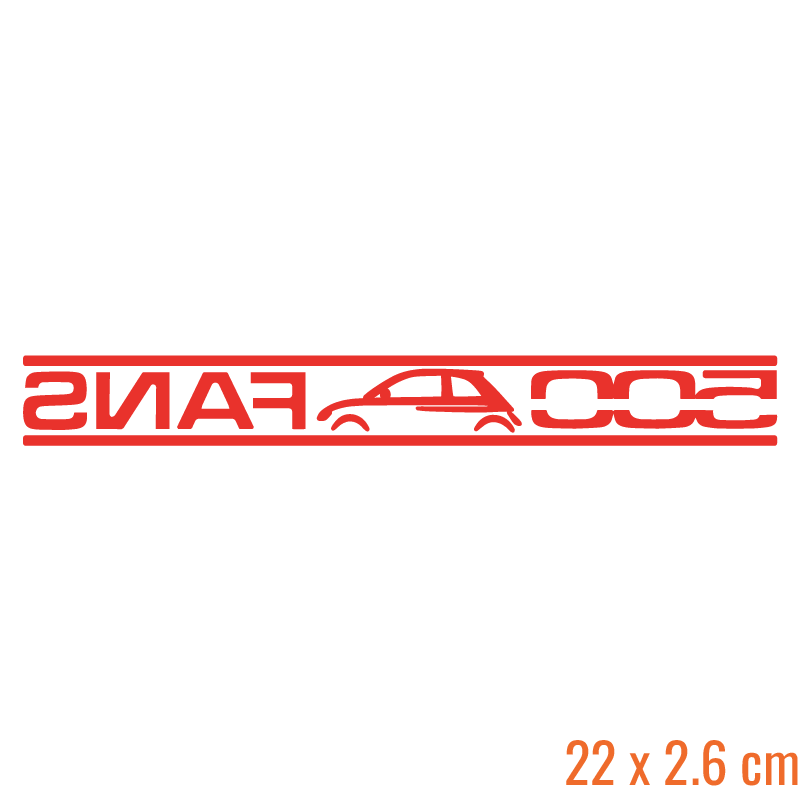 500 Fans Club Sticker (Recht)