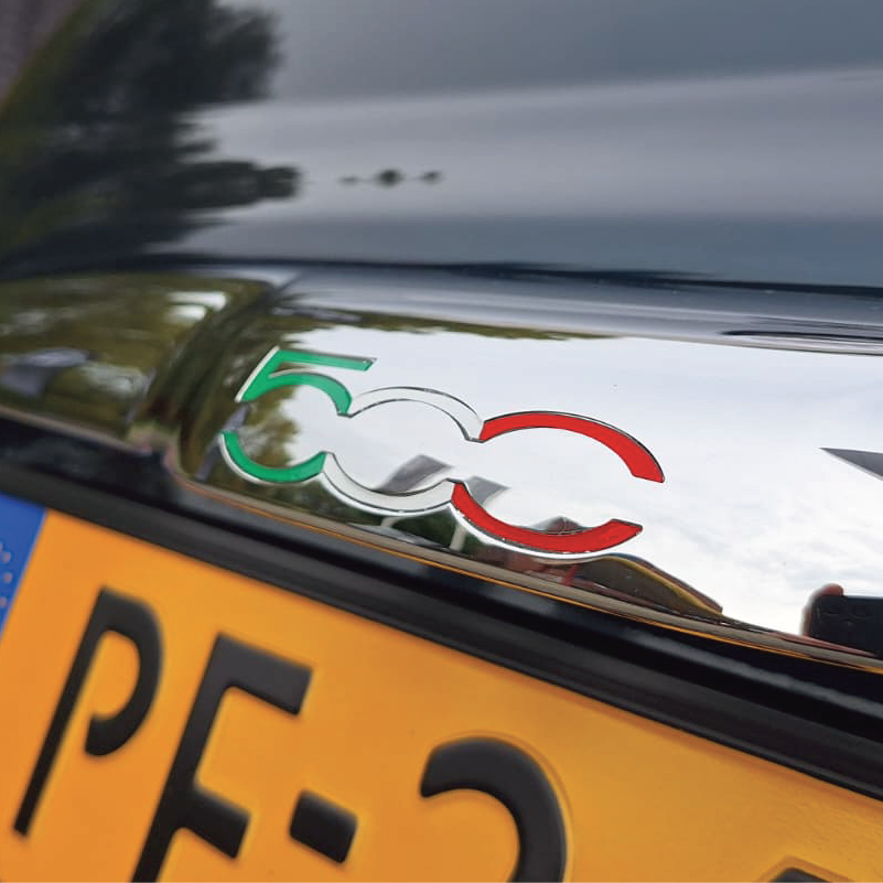 Kofferbak Sticker (Fiat/Abarth 500)
