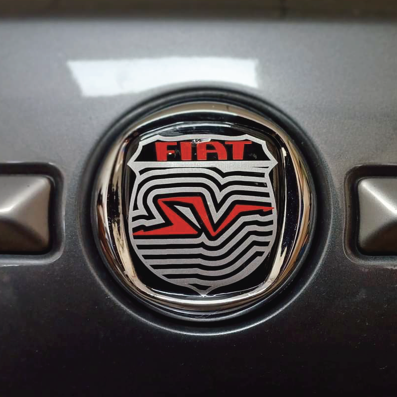 Custum Badge sticker (Fiat 500)