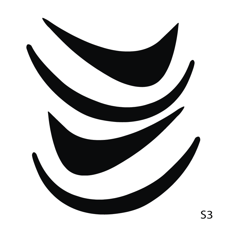 Koplamp en drl inlay (Abarth 500 S3)