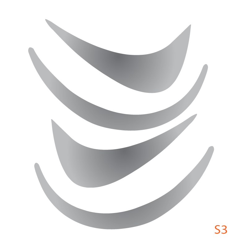 Koplamp en drl inlay (Abarth 500 S3)