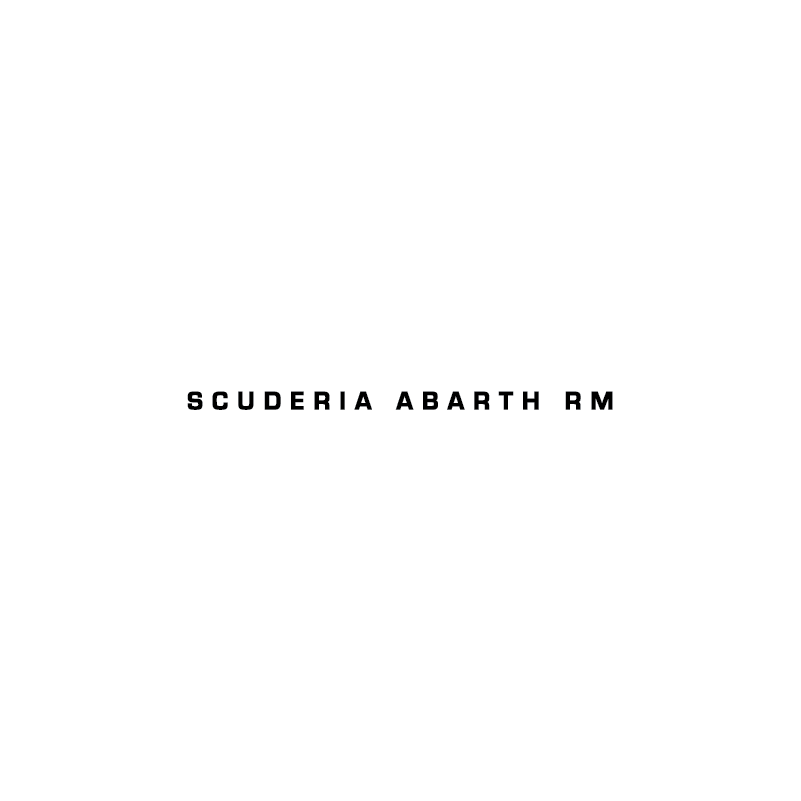 Kofferbak sticker Scuderia Abarth RM